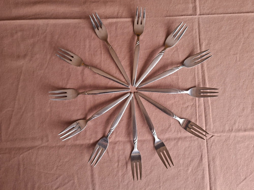 Kuchen gabel 15 5 cm - ,